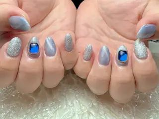 ネイル マジック ミラーのネイルデザイン