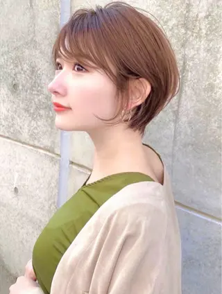 ショート 💐ショート/レイヤ ー💐荒砂のヘアスタイル