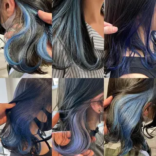 ロング カラー 髪質改善カラー ショートボブ専門のヘアスタイル