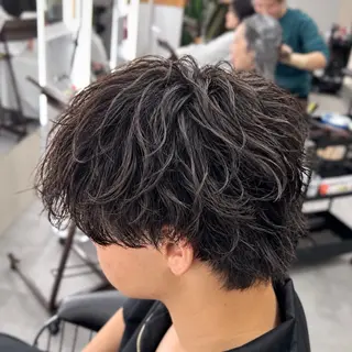 パーマ メンズ メンズパーマ🌍海外 ヘア/威吹のヘアスタイル