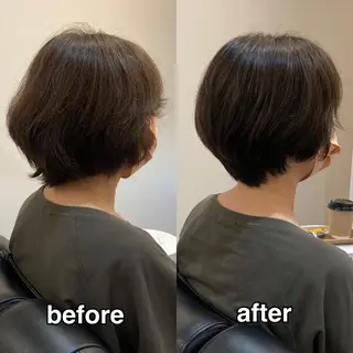 ショート 濱本 浩安のヘアスタイル