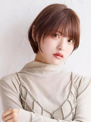 ショート ホンマ タカトのヘアスタイル