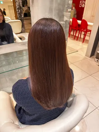 ロング 杉山 咲絵のヘアスタイル