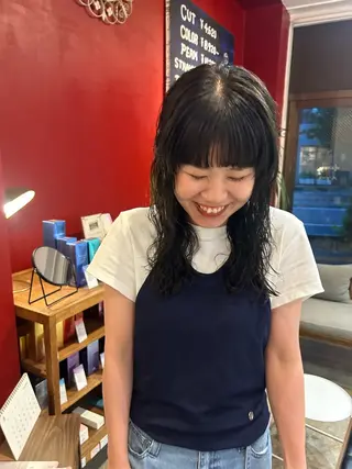 パーマ ORe'S HAIR BE　GLaDまなみのヘアスタイル