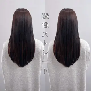 ロング ルプラボウ/ 聖花/透明感カラーのヘアスタイル