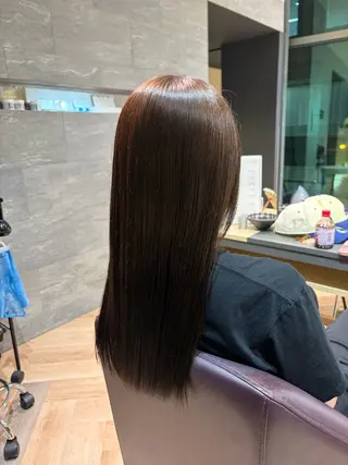 カラー 菊地 楓のヘアスタイル