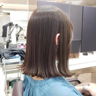 ミディアム カラー ボブ・ロブ 福田 泰久✂️✨のヘアスタイル