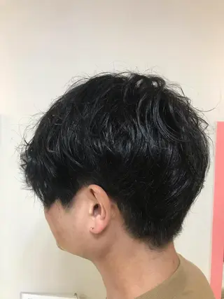 ショート カラー メンズ 横田  尚登のヘアスタイル