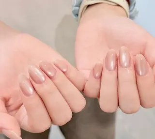 ネイル By moonネイル 🌷ワンホン/韓国風のネイルデザイン