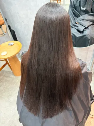 ロング カラー ほの /縮毛矯正 /メンズ/カラーのヘアスタイル