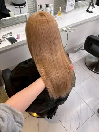 カラー ナチュラル可愛い◎ 推しカラー🤍池袋のヘアスタイル