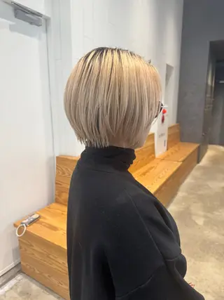 ショート 【似合わせカラー】 西口嶺河のヘアスタイル