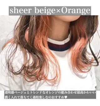 ロング カラー パーマ ヘアアレンジ メンズ キッズ ネイル マツエク・マツパ 当日予約⭕️ Rene’のヘアスタイル