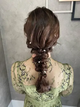 ヘアアレンジ 参列・イベントヘア♡ ゆいなのヘアスタイル