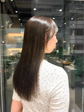 ロング カラー 艶カラー🪽/ 市來心優のヘアスタイル