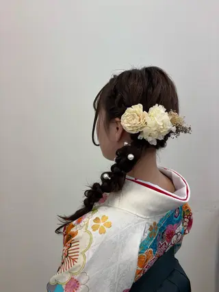 ヘアアレンジ 小嶋 咲輝のヘアスタイル
