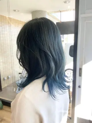 カラー 堀 望美のヘアスタイル