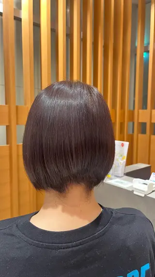 ショート カラー 💙水光ヘアカラー / リナ🦋‪🫧のヘアスタイル