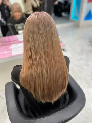 ロング カラー ヘアアレンジ 🧸ミルクティー特化 🧸MASAKIのヘアスタイル