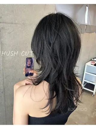 ロング 佐藤 尚子のヘアスタイル