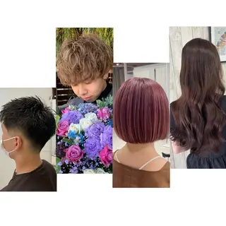 カラー パーマ メンズ ダメージレス縮毛矯正 メンズも歓迎 細谷のヘアスタイル