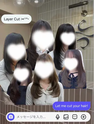 ロング sisterLino ボブ★レイヤー国分寺のヘアスタイル
