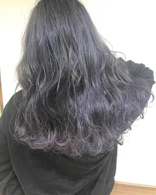 セミロング カラー 店長 小池アキトのヘアスタイル