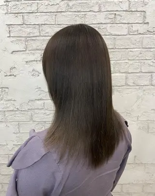 ロング カラー 🪽髪質改善縮毛矯正 🤍MIU🤍のヘアスタイル