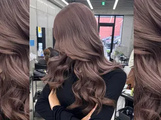 ロング 齋藤 梨乃のヘアスタイル
