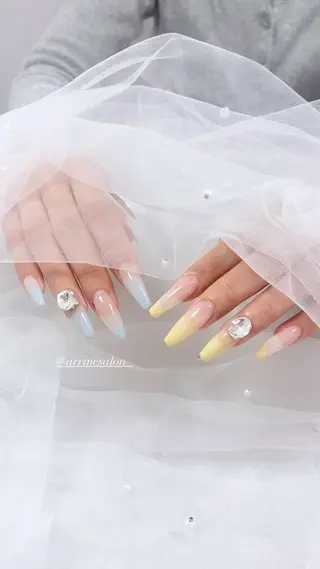 ネイル akari🎀 京橋 ARRINEのネイルデザイン