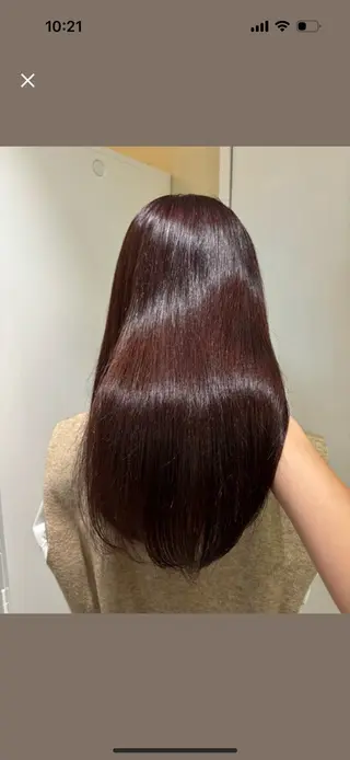 セミロング カラー ヘアアレンジ 💟Opus // Mizuki🐕のヘアスタイル