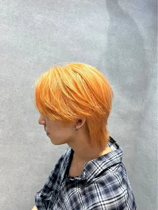 カラー 💫メンズ特化💫 MIU/海外風のヘアスタイル