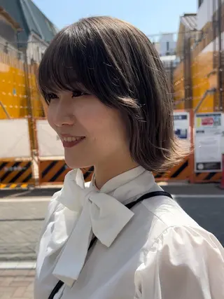 ショート カラー しみず さくら🌸のヘアスタイル