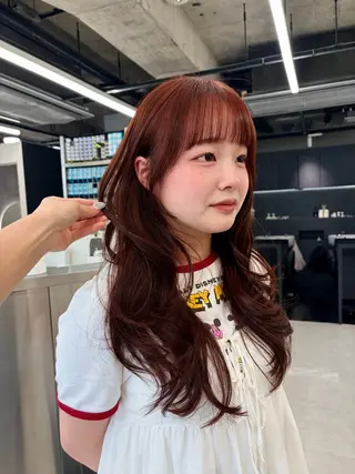 ロング カラー カラー/エクステ 🤍ルナのヘアスタイル