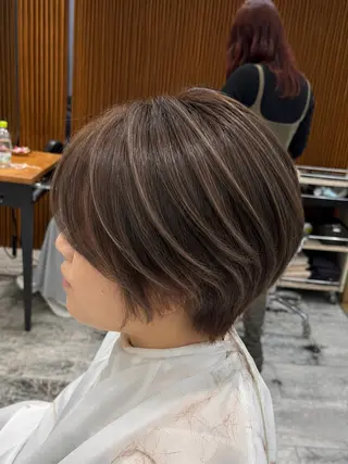 ショート 🎀韓国ヘア🎀 𝓡𝓲𝓷𝓱𝓪のヘアスタイル