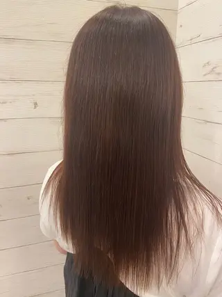 セミロング MELIA/佐藤 美歩のヘアスタイル