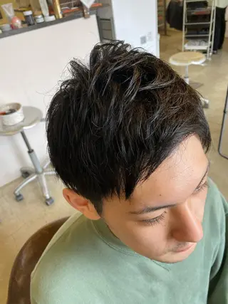 メンズ 石川 信英のヘアスタイル
