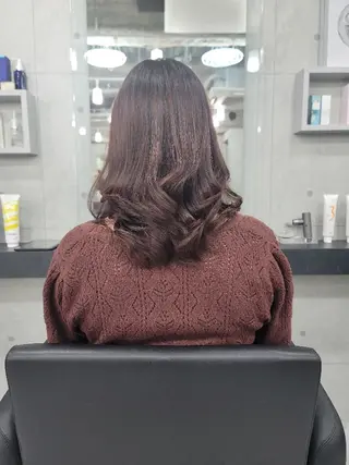 ロング カラー ヘアアレンジ ❇️安達 優心❇️ レイヤー/艶髪特化のヘアスタイル