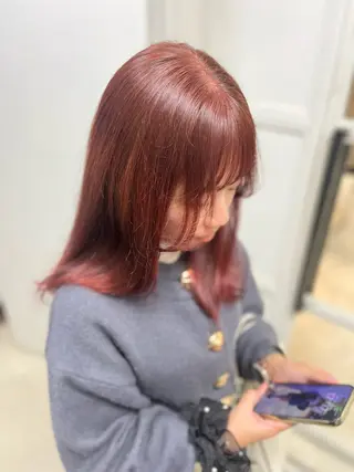 ミディアム カラー 【ただの天才 🎨】のヘアスタイル