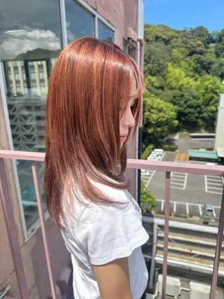 セミロング カラー Viage (ビアージュ)のヘアスタイル