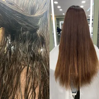 ロング 本場韓国ヘア🪽 Yenaイェナのヘアスタイル