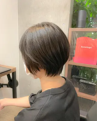 ショート 坂田 椋のヘアスタイル