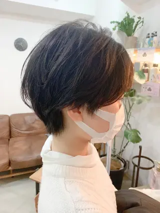 ショート ヘアアレンジ 角戸 りおのヘアスタイル