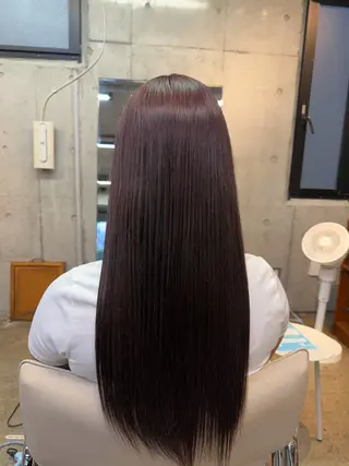セミロング カラー 暗髪カラー/ 悠矢のヘアスタイル