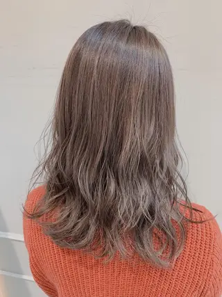 セミロング カラー 🦖鶴岡 香純🦖のヘアスタイル