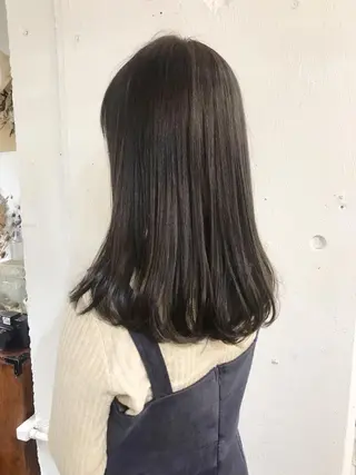 ロング 髪質改善 縮毛矯正 ロングヘア サイトウのヘアスタイル