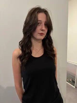 カラー りく 海外ヘアー オシャレのヘアスタイル