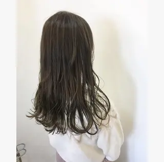 セミロング カラー 鈴木 翔梧のヘアスタイル