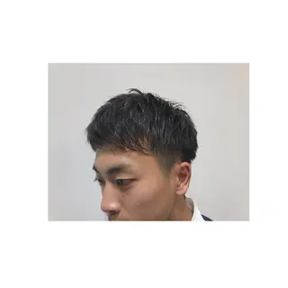 ショート メンズ くるくるパーマ aikoのヘアスタイル