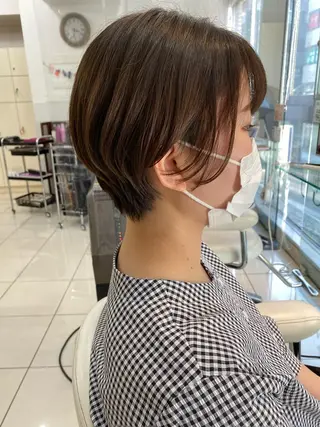 ショート アレンジ&ショート 💙YUKINOのヘアスタイル